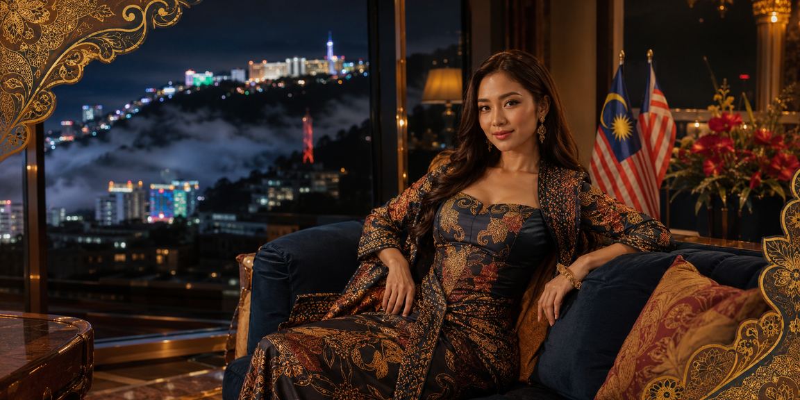 Suasana deposit dan permainan di Genting Highlands dengan motif batik tradisional