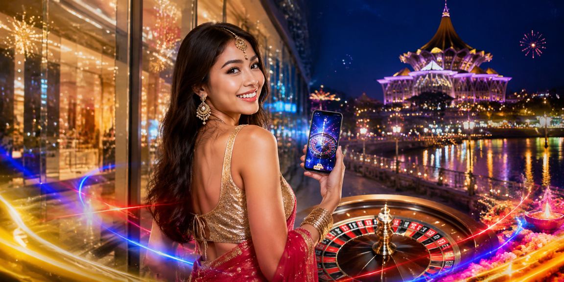 Pilihan hiburan lain seperti roulette turut tersedia di platform 2121 Kuching